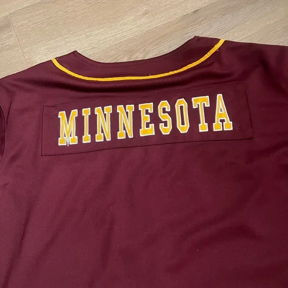 Colosseum Athletics Minnesota Gophers Baseball Jersey - Picture 6 of 6